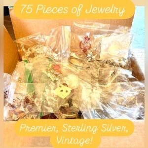 Over 75 Pieces of Jewelry! Premier Designs - Sterling Silver Jewelry Collection